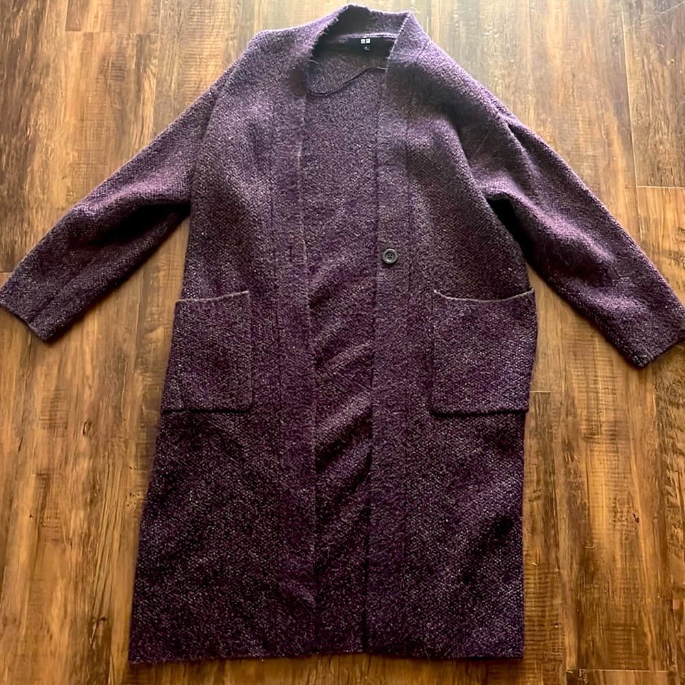 Purple Cardigan